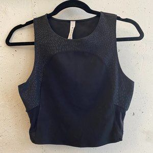 Lululemon | Nulu™ And Mesh Tank Top - Womens - Black | Size 8